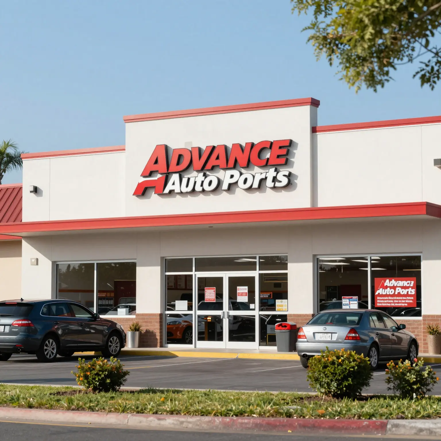 A visually appealing image of an Advance Auto Parts store exterior, showcasing the store signage and design. This image reflects a professional automotive service environment.