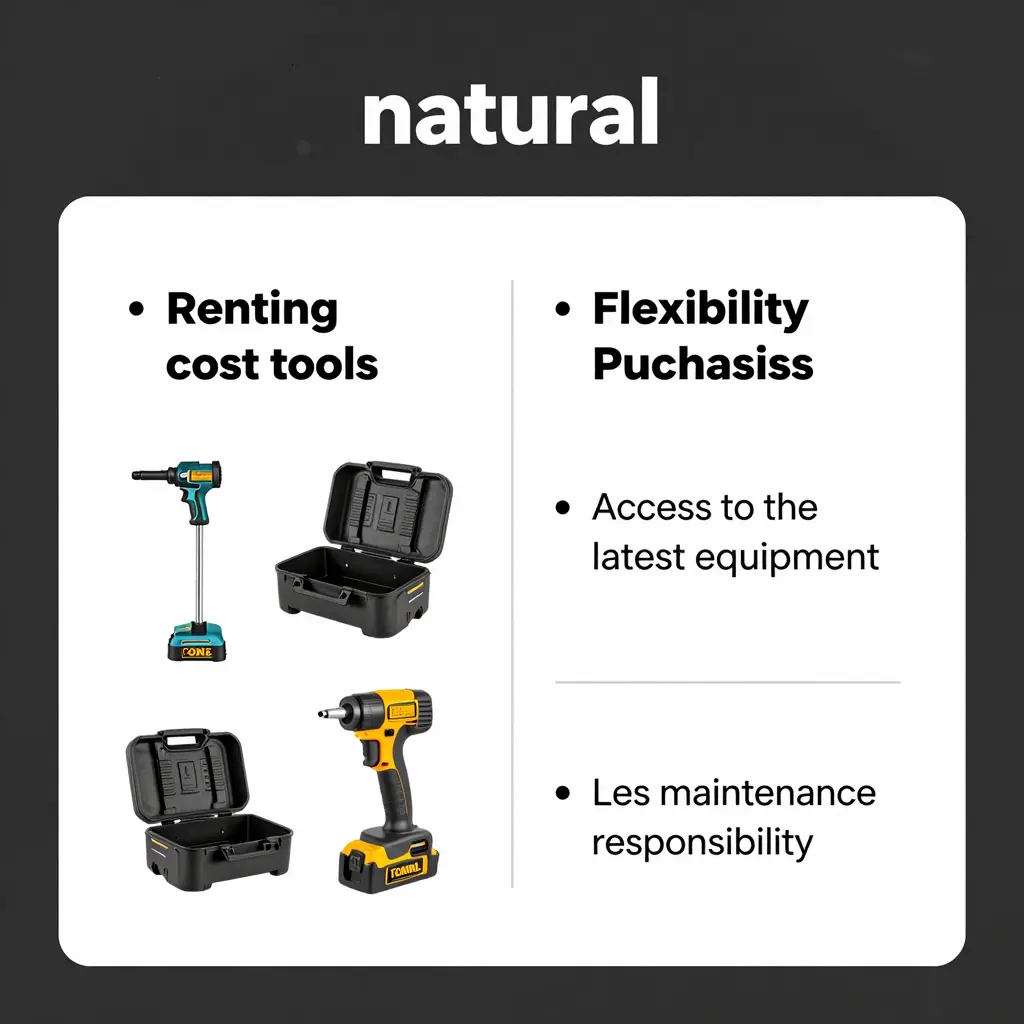 Benefits of Renting Tools