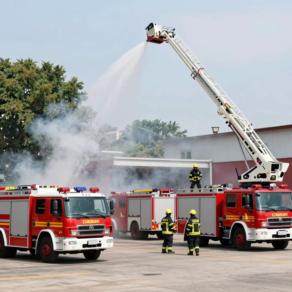 Fire Apparatus in Action