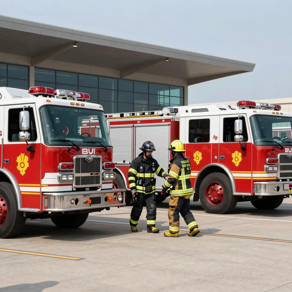 Fire Truck at BWI Airport