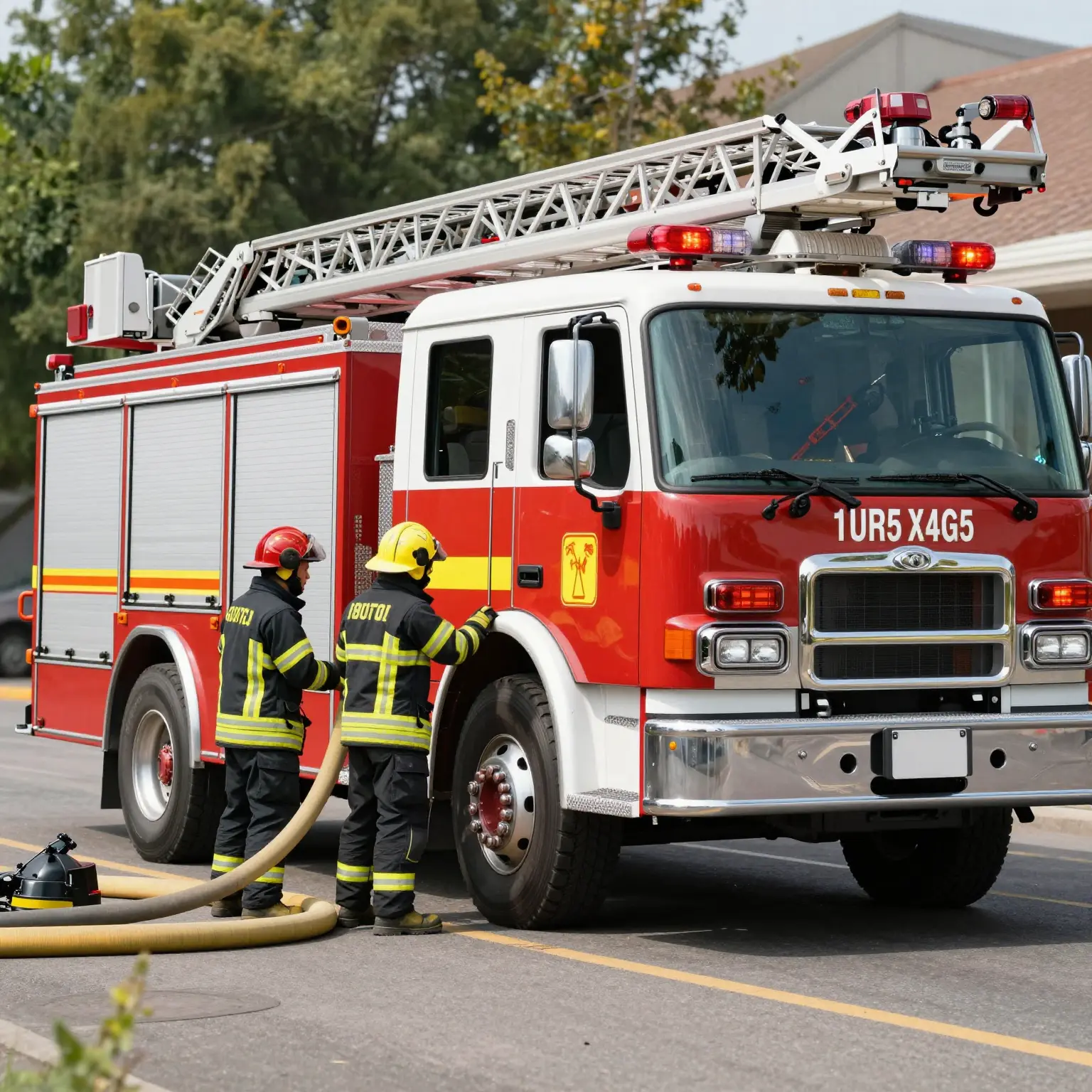 Fire Truck in Action